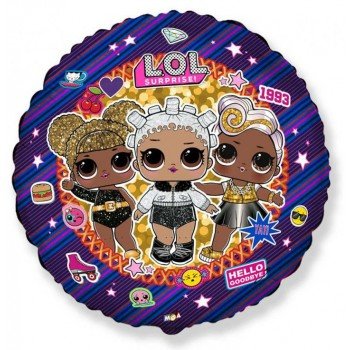 LOL Surprise 1993 fólia lufi 46 cm (WP) LOL Surprise 1993 fólia lufi 46 cm (WP)