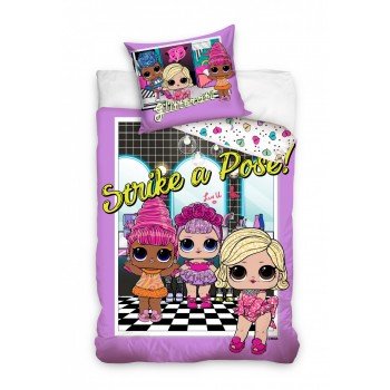 LOL Surprise ágyneműhuzat 140×200cm, 70×90 cm LOL Surprise ágyneműhuzat 140×200cm, 70×90 cm