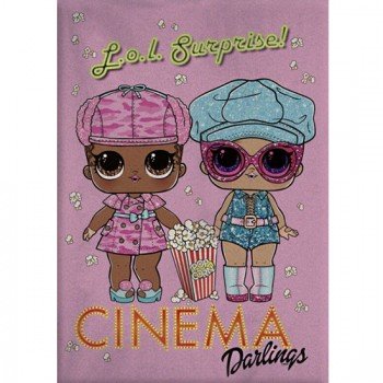 LOL Surprise Cinema polár takaró 100x140cm LOL Surprise Cinema polár takaró 100x140cm