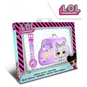 LOL Surprise Digitális karóra + pénztárca LOL Surprise Digitális karóra + pénztárca