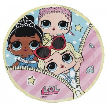 LOL Surprise forma fürdőlepedő, strand törölköző 130 cm (Fast Dry) LOL Surprise forma fürdőlepedő, strand törölköző 130 cm (Fast Dry)