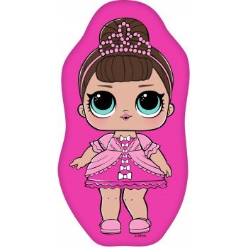 LOL Surprise formapárna, díszpárna 19x39 cm LOL Surprise formapárna, díszpárna 19x39 cm