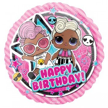 LOL Surprise Glam fólia lufi 43 cm LOL Surprise Glam fólia lufi 43 cm