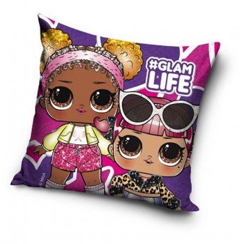 LOL Surprise Glam Life párna, díszpárna 40x40 cm LOL Surprise Glam Life párna, díszpárna 40x40 cm