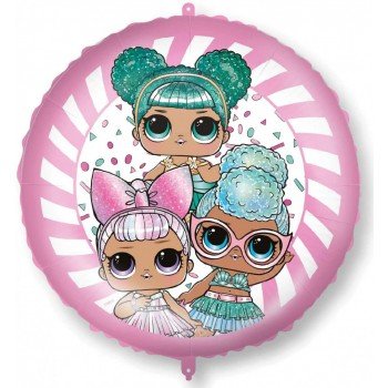 LOL Surprise Glitterati fólia lufi 46 cm LOL Surprise Glitterati fólia lufi 46 cm