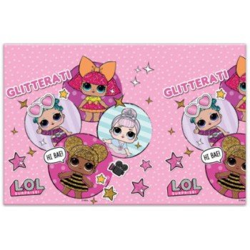 LOL Surprise Glitterati Asztalterítő 120*180 cm LOL Surprise Glitterati Asztalterítő 120*180 cm