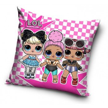 LOL Surprise párna, díszpárna 40*40 cm LOL Surprise párna, díszpárna 40*40 cm