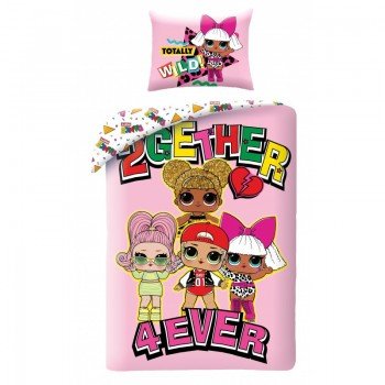 LOL Surprise Wild ágyneműhuzat 140×200cm, 70×90 cm LOL Surprise Wild ágyneműhuzat 140×200cm, 70×90 cm
