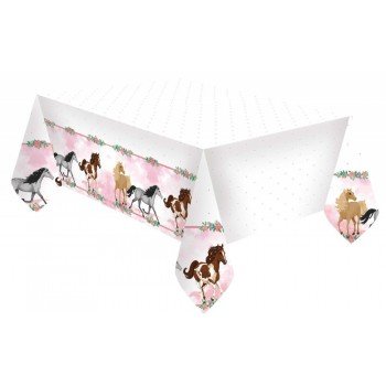 Lovas Műanyag Asztalterítő 120*180 cm Lovas Műanyag Asztalterítő 120*180 cm