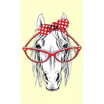 Lovas Glasses kéztörlő arctörlő, törölköző 30*50cm Lovas Glasses kéztörlő arctörlő, törölköző 30*50cm