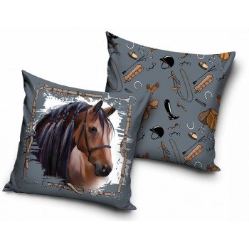 Lovas párna, díszpárna 40*40 cm Lovas párna, díszpárna 40*40 cm