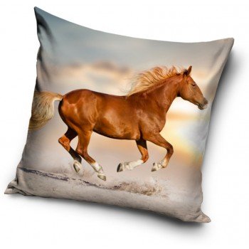 Lovas párnahuzat 40*40 cm