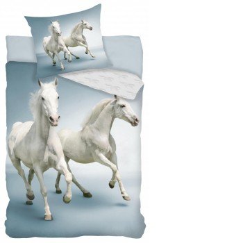 Lovas ágyneműhuzat 140×200cm, 70×90 cm Lovas ágyneműhuzat 140×200cm, 70×90 cm