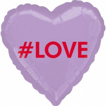 Love Fólia felirattal lufi 43 cm Love Fólia felirattal lufi 43 cm