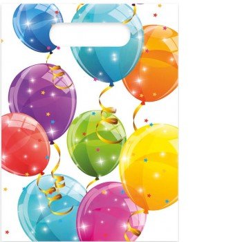 Sparkling Balloons, Lufis Ajándéktasak 6 db-os Sparkling Balloons, Lufis Ajándéktasak 6 db-os