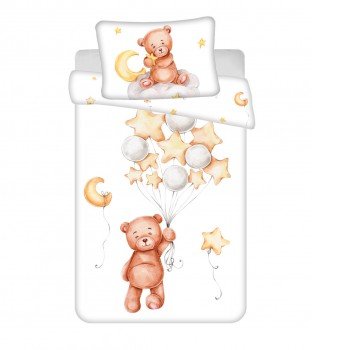 Maci Cute gyerek ágyneműhuzat 100×135cm, 40×60 cm Maci Cute gyerek ágyneműhuzat 100×135cm, 40×60 cm