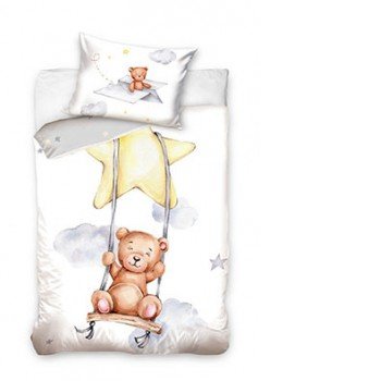 Macis gyerek ágyneműhuzat 100×135cm, 40×60 cm Macis gyerek ágyneműhuzat 100×135cm, 40×60 cm