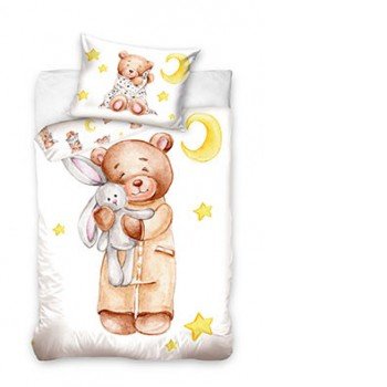 Macis Sleep gyerek ágyneműhuzat 90x120cm, 40×60 cm Macis Sleep gyerek ágyneműhuzat 90x120cm, 40×60 cm