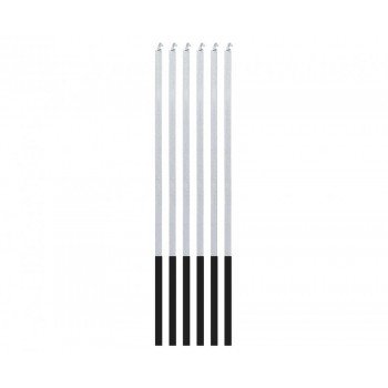 Magic Flame Silver, Ezüst tortagyertya, gyertya szett 6 db-os