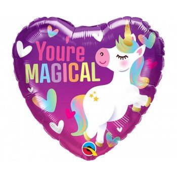 Magical Unicorn, Unikornis fólia lufi 46 cm Magical Unicorn, Unikornis fólia lufi 46 cm