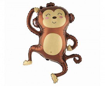 Monkey, Majom fólia lufi 78 cm Monkey, Majom fólia lufi 78 cm
