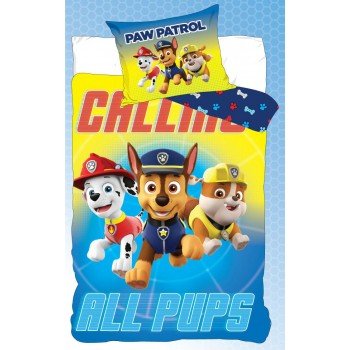 Mancs Őrjárat ágyneműhuzat Calling 140×200cm, 70×90 cm Mancs Őrjárat ágyneműhuzat Calling 140×200cm, 70×90 cm