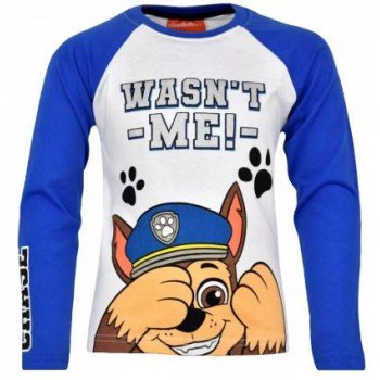 Mancs Őrjárat Blue gyerek hosszú póló, felső 110 cm Mancs Őrjárat Blue gyerek hosszú póló, felső 110 cm