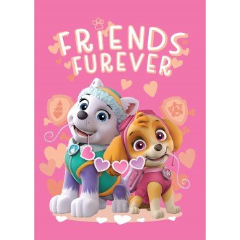 Mancs Őrjárat Friends Furever polár takaró 100x140cm Mancs Őrjárat Friends Furever polár takaró 100x140cm