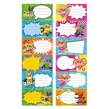 Mancs Őrjárat Füzetcímke Mancs Őrjárat Füzetcímke