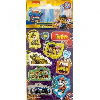 Mancs Őrjárat hologrammos matrica szett