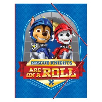 Mancs Őrjárat Knights A/4 gumis mappa