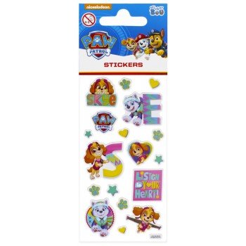 Mancs Őrjárat matrica ezüst díszítéssel Mancs Őrjárat matrica ezüst díszítéssel