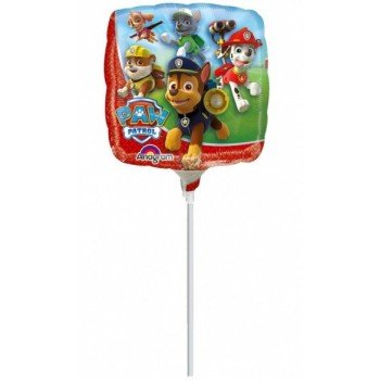 Mancs Őrjárat mini fólia lufi 23 cm Mancs Őrjárat mini fólia lufi 23 cm