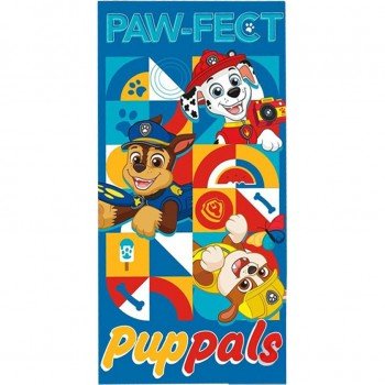 Mancs Őrjárat Paw-fect fürdőlepedő, strand törölköző 70x140cm Mancs Őrjárat Paw-fect fürdőlepedő, strand törölköző 70x140cm
