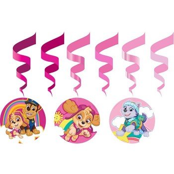 Mancs Őrjárat Pinky szalag dekoráció 6 db-os szett Mancs Őrjárat Pinky szalag dekoráció 6 db-os szett