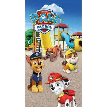 Mancs Őrjárat  Playground fürdőlepedő, strand törölköző 70x140cm Mancs Őrjárat  Playground fürdőlepedő, strand törölköző 70x140cm