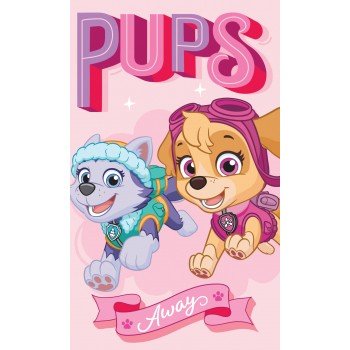 Mancs Őrjárat Pups Kéztörlő arctörlő, törölköző 30*50cm Mancs Őrjárat Pups Kéztörlő arctörlő, törölköző 30*50cm