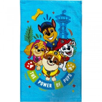 Mancs Őrjárat Pups Power kéztörlő, arctörlő, törölköző 30x50cm Mancs Őrjárat Pups Power kéztörlő, arctörlő, törölköző 30x50cm