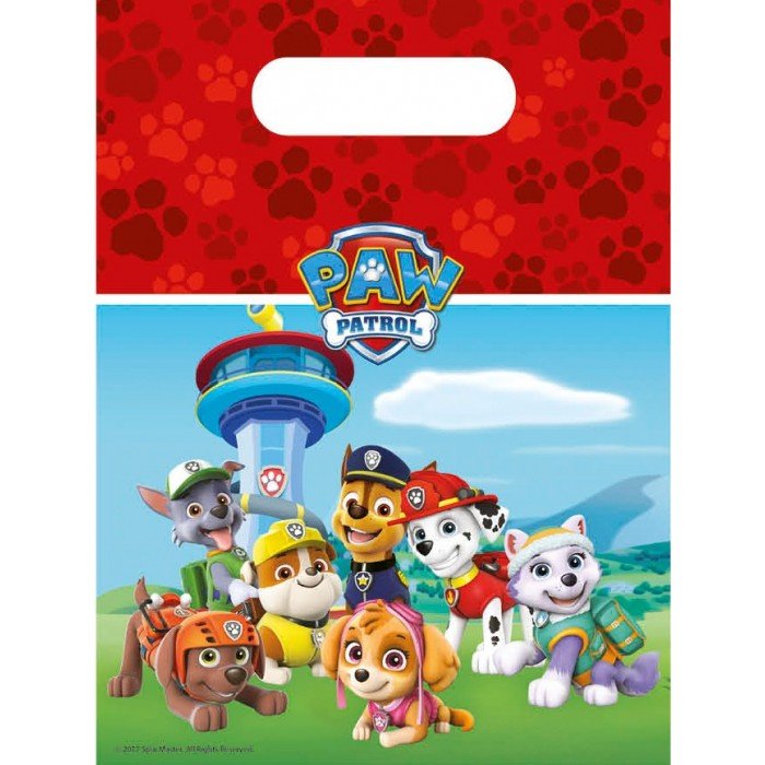 Paw Patrol Ready For Action, Mancs Őrjárat Ajándéktasak 6 db-os