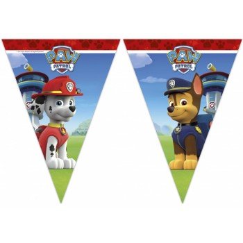 Paw Patrol Ready For Action, Mancs Őrjárat zászlófüzér 2,3 m Paw Patrol Ready For Action, Mancs Őrjárat zászlófüzér 2,3 m