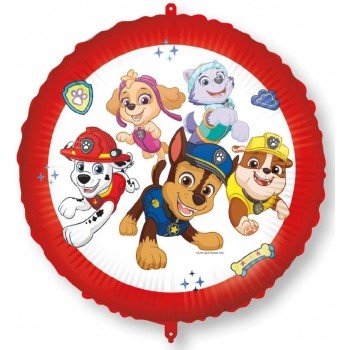 Paw Patrol Rescue Heroes, Mancs Őrjárat fólia lufi 46 cm Paw Patrol Rescue Heroes, Mancs Őrjárat fólia lufi 46 cm
