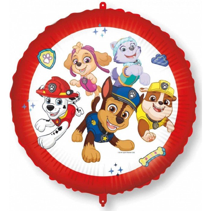 Paw Patrol Rescue Heroes, Mancs Őrjárat fólia lufi 46 cm