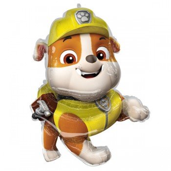 Mancs Őrjárat Rubble fólia lufi 81 cm Mancs Őrjárat Rubble fólia lufi 81 cm