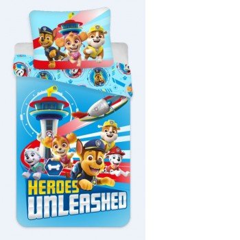 Mancs Őrjárat ágyneműhuzat 140×200cm, 70×90 cm microfibre Mancs Őrjárat ágyneműhuzat 140×200cm, 70×90 cm microfibre