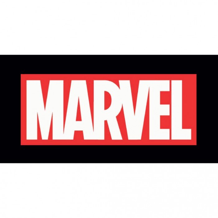 Marvel Logo fürdőlepedő, strand törölköző 70x140cm Marvel Logo fürdőlepedő, strand törölköző 70x140cm