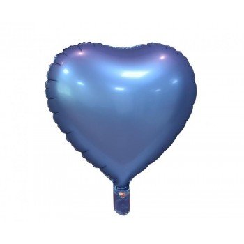 Matt Violet Heart, Lila szív fólia lufi 37 cm Matt Violet Heart, Lila szív fólia lufi 37 cm