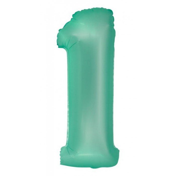 Mint Matt, Menta 1-es szám fólia lufi 76 cm