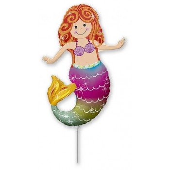 Mermaid, Sellő fólia lufi 36 cm Mermaid, Sellő fólia lufi 36 cm