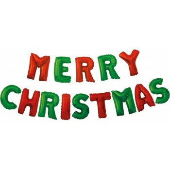 Merry Christmas fólia lufi 360 cm Merry Christmas fólia lufi 360 cm