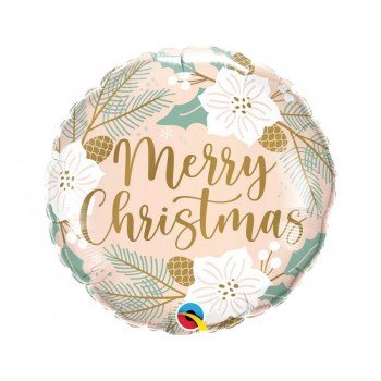 Merry Christmas, Karácsony fólia lufi 46 cm Merry Christmas, Karácsony fólia lufi 46 cm